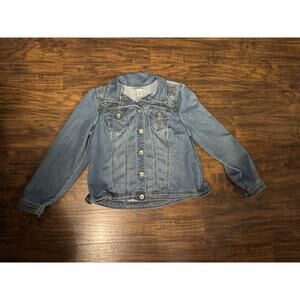 Vintage OSO CASUALS embroidered jean Denim jacket Sz:1X